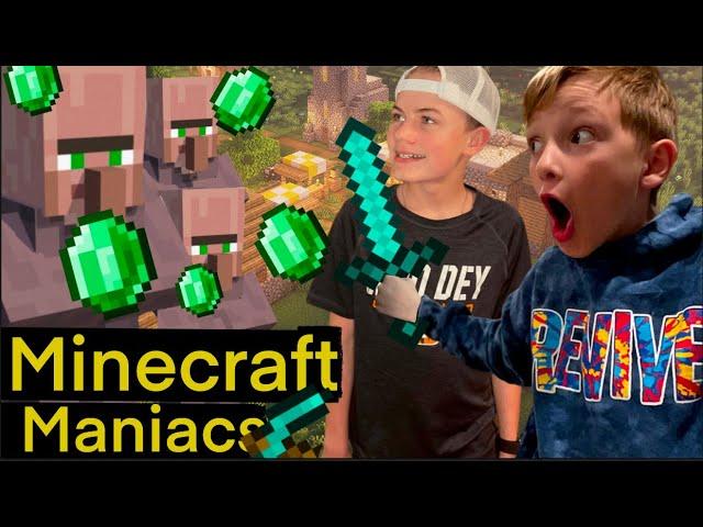 Savanah Village?! (Minecraft Maniacs Ep2)