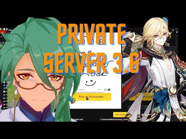 3.6 PRIVATE SERVER USING GRASSCUTTER/GRASSCLIPPER METHOD | CREATE YOUR OWN GENSHIN PRIVATE SERVER