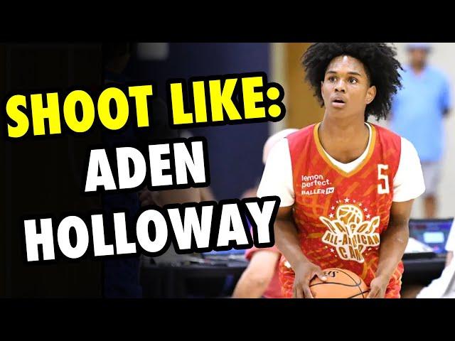 Aden Holloway Basketball Shooting Form