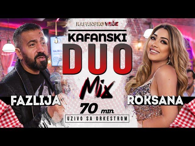 FAZLIJA & ROKSANA - KAFANSKI DUO MIX | 76 MIN. UZIVO | UZ (ORK.ENERGY BAND) OTV VALENTINO