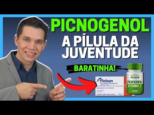 PICNOGENOL: A PÍLULA DA JUVENTUDE que TRATA MELASMA