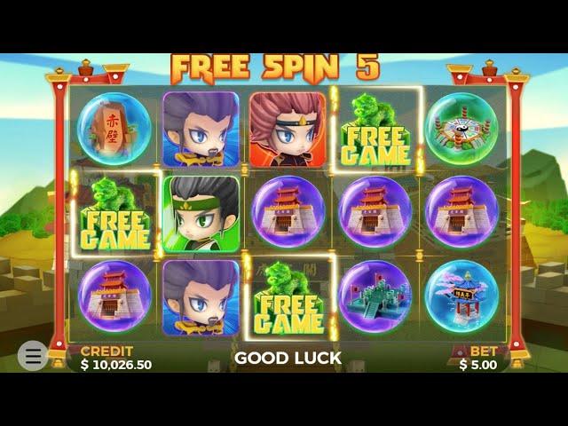 | CrowdPlay Slot | 3 kingdoms slot , free spin moments