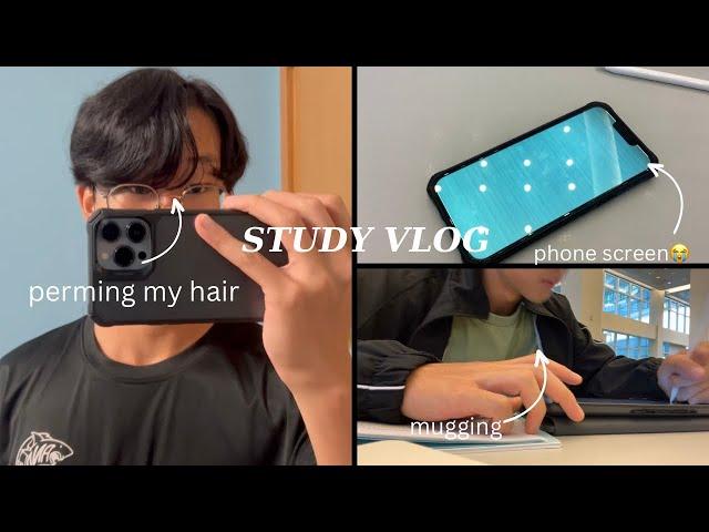 jc study vlog l perm and mugging l nyjc