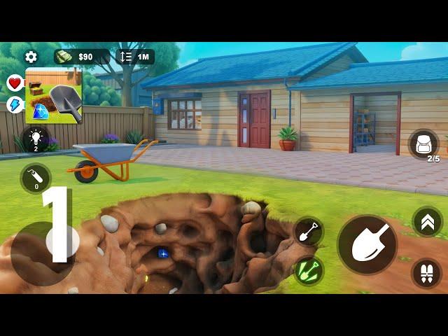 Gold Miner: Fun Mining Games - Gameplay Walkthrough Part 1 (Android, IOS)