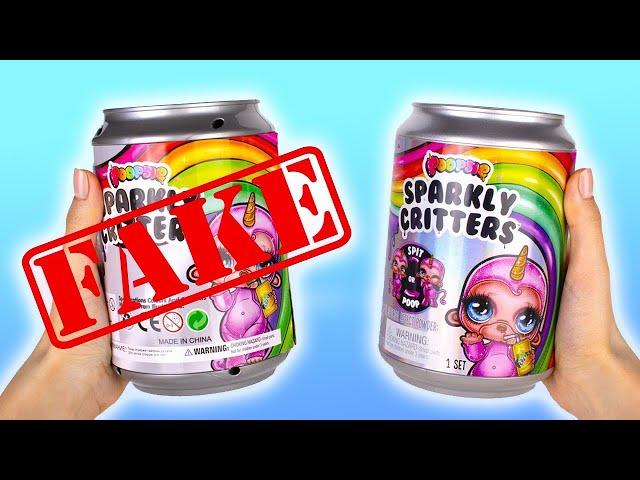 Unboxing!Fake VS Real Poopsie Slime Surprise || Never Buy A Fake Toy!