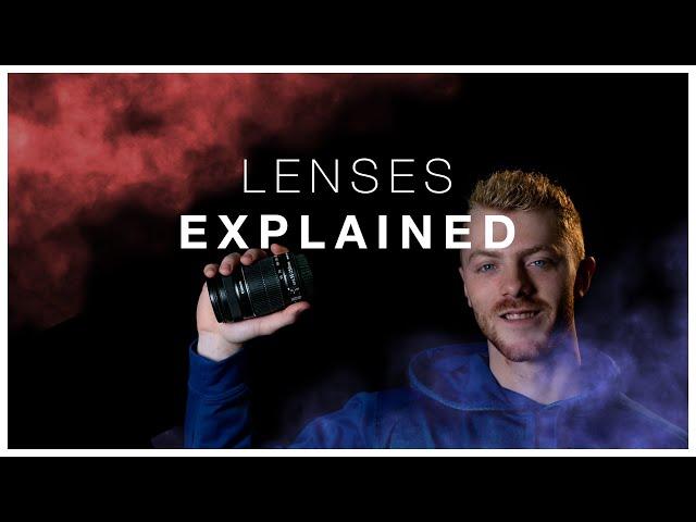 CAMERA LENSES EXPLAINED | FOR BEGINNERS