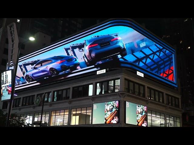 Go2 Productions Brings BMW to Life: 3D DOOH Spectacle at Yonge & Dundas