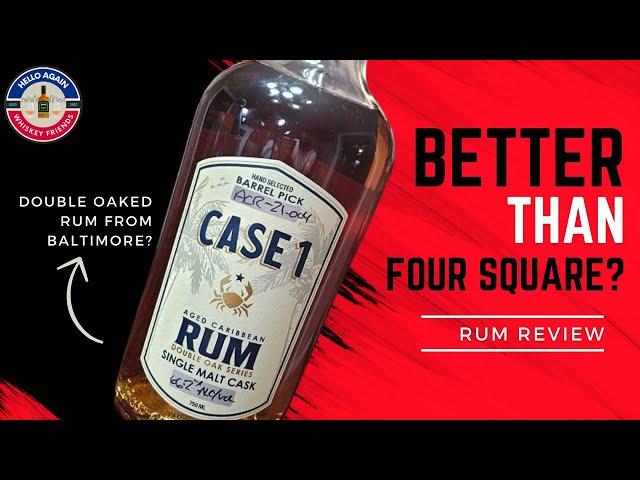 Case 1 Rum Review - How is rum this amazing coming out of Baltimore??? #rum #whisky #whiskey
