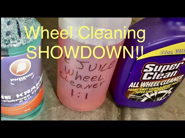 Wheel Cleaning SHOWDOWN!! Phoenix EOD VS Xtreme Solutions VS Super Clean!!! #autodetailing #howto