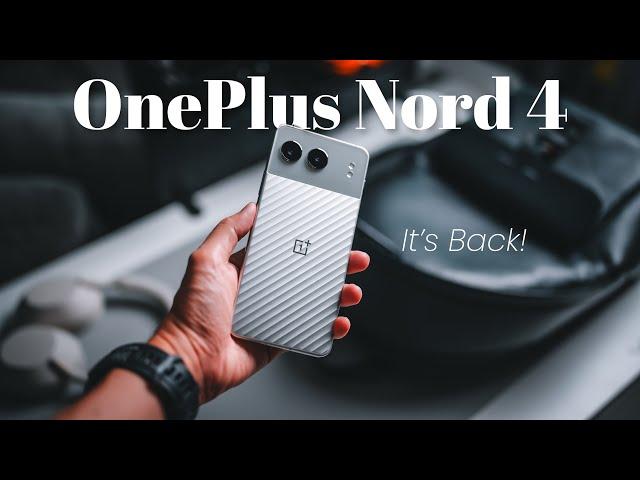 OnePlus Nord 4: Upgraded All Around! Even More Powerful Now | Feat. Grams28 Backpack