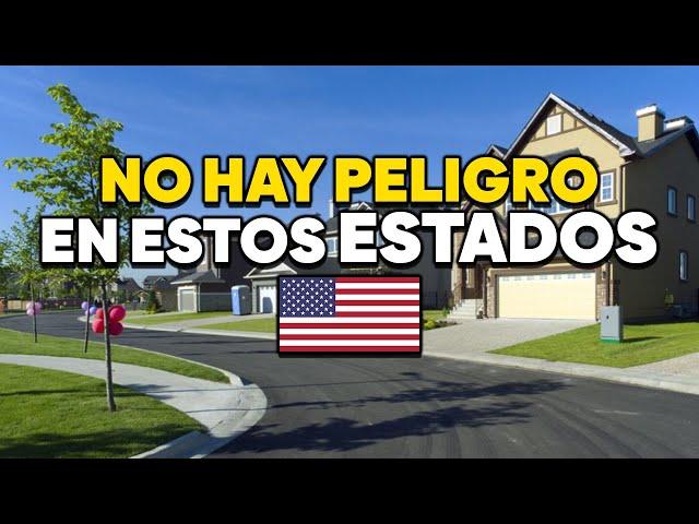 10 ESTADOS MÁS SEGUROS para VIVIR en ESTADOS UNIDOS 2024