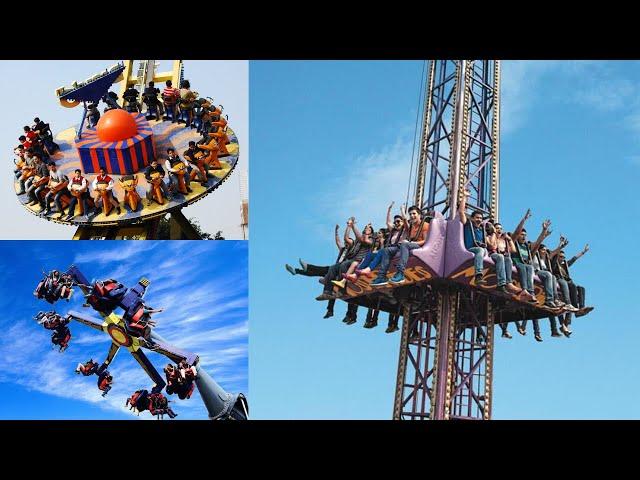 WOW Amusement Park - NOIDA - WORLDS OF WONDER [ALL RIDES VIDEO]