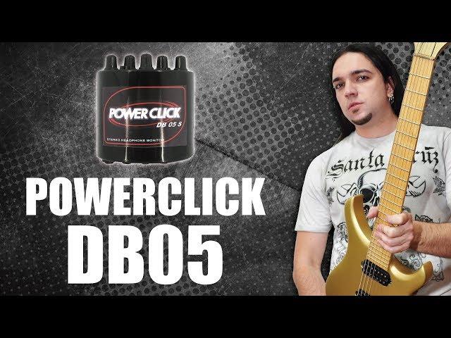 Powerclick DB 05 - Equipamentos e Setup de guitarra - Teste e Review