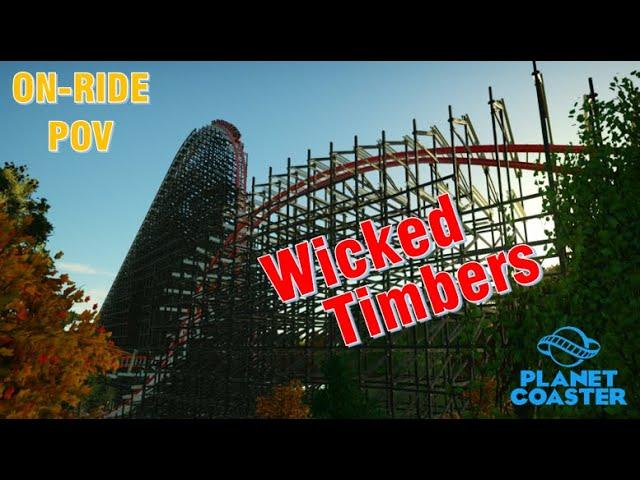 Wicked Timbers | RMC Hybrid Coaster | Planet Coaster Console Edition