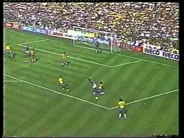 Бразилия - Италия  (чемпионат мира 1982, второй групповой этап, группа С). Русский комментатор