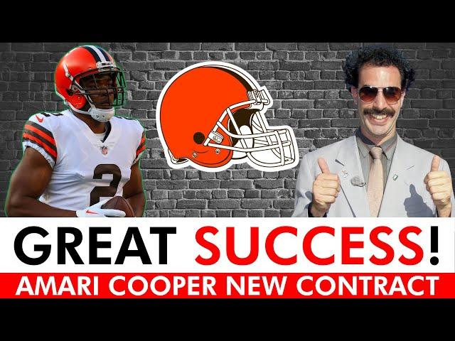 Cleveland Browns Just Pulled Off A MASSIVE Win With Amari Cooper Contract | Browns News