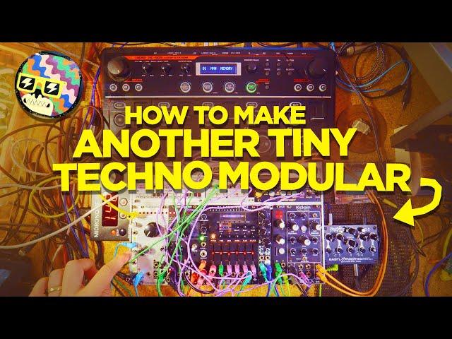 How to make another TINY TECHNO MODULAR (feat. Gamechanger Audio Plasma Voice)