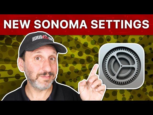 New Settings You Can Customize In macOS Sonoma