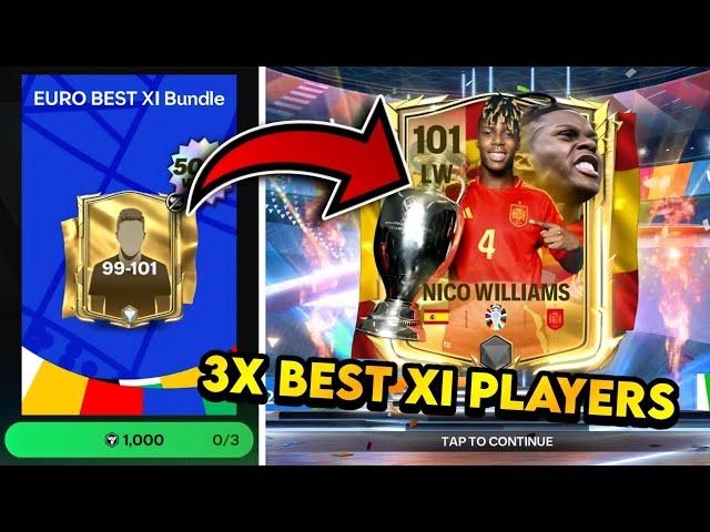 OMG ! UNEXPECTED PACK LUCK FROM EURO BEST XI STORE PACKS & EXCHANGES - FC MOBILE! 