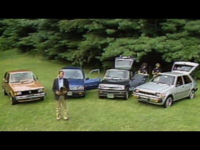 MotorWeek Retro Compar-A-Car | 1982 Subcompact Comparison Road And Track Test