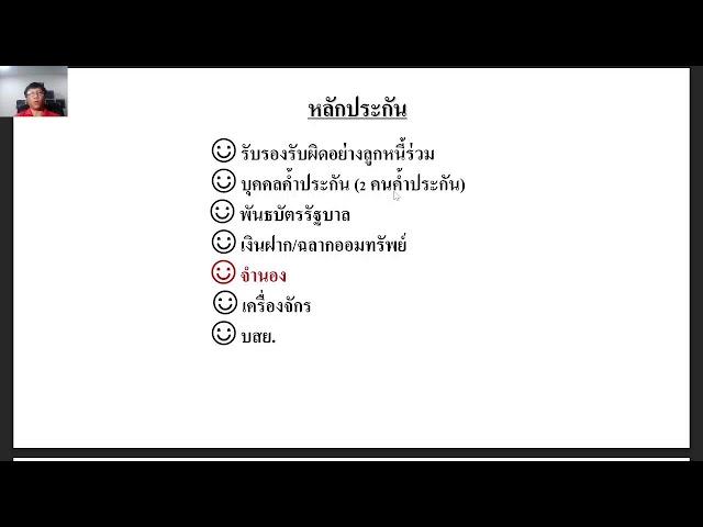 Ep.6.1 : ความรู้เกี่ยวกับสินเชื่อเบื้องต้นโดย นายวิเชียร เองวานิช