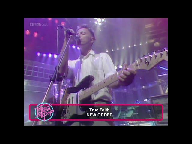 New Order - True Faith (TOTP 1987) Original audio