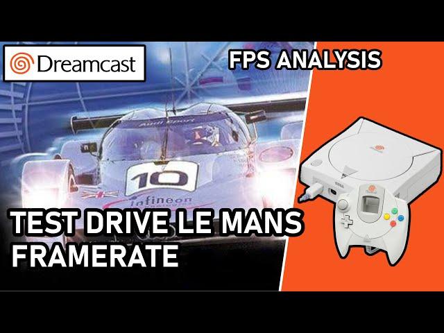 Test Drive Le Mans  |  Dreamcast  |  Frame Rate Test