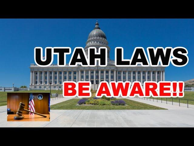 Unique Laws in Utah | Moving to Utah