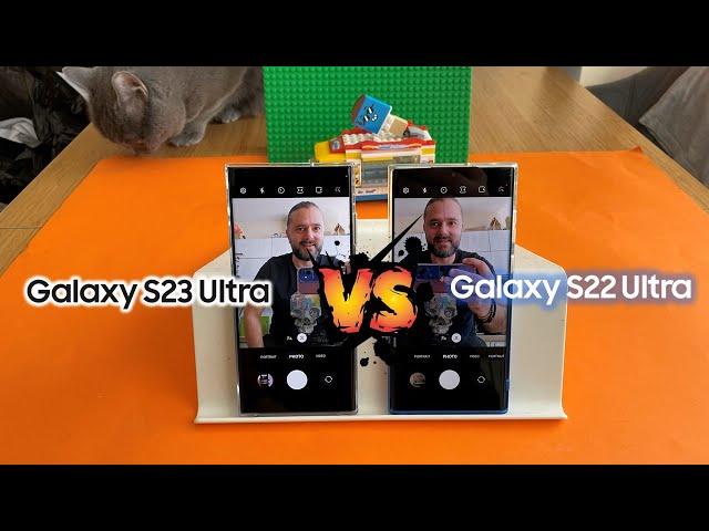 Samsung S23 Ultra vs S22 Ultra - Camera Shutter Speed Test with New Camera Assistant