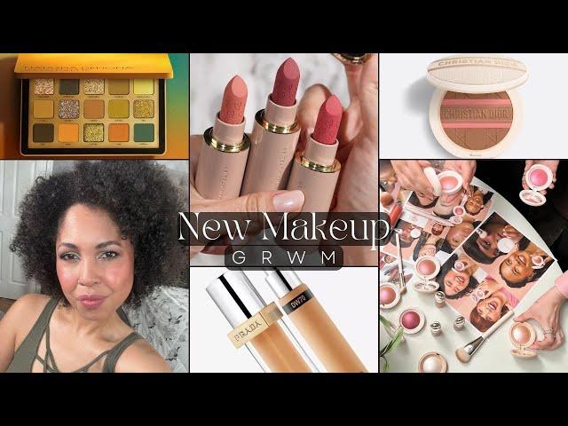 GRWM: Trying New Sephora Makeup! WESTMAN ATELIER, RARE BEAUTY, PRADA!