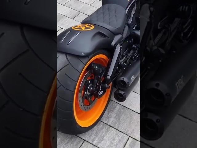 HARLEY DAVIDSON ORANGE EDITION # BIKE LOVERS STATUS # BLACK #BIKERS HUB #SHORTS