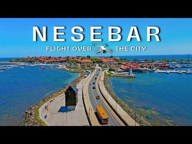 NESEBAR 4K DRONE • OLD TOWN & AQUAPARK NESSEBAR 2024 BULGARIA • НЕСЕБЪР ДРОН 2024