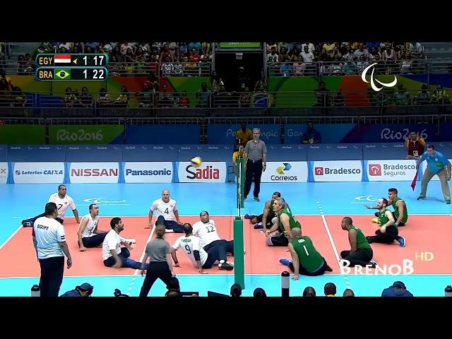 The LONGEST Sitting Volleyball Rally EVER   Sitting Volleyball