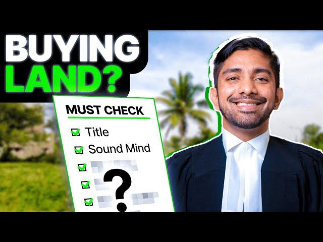 Legal documents to check before Buying Land in India