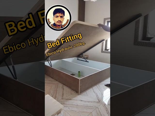 Ebico Hydraulic Bed fitting 200kg.#Short #viral #trending