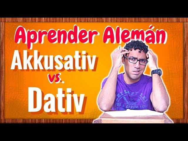 Aprender aleman – los casos ACUSATIVO y DATIVO – Dativ y Akkusativ -  die deutschen Fälle