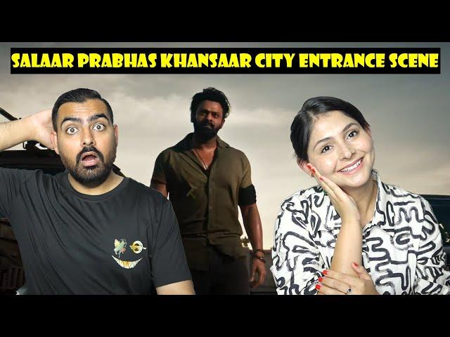 Salaar Prabhas Mass Khansar City Entrance Scene Reaction by Foreigners | Salaar Friendship Scene