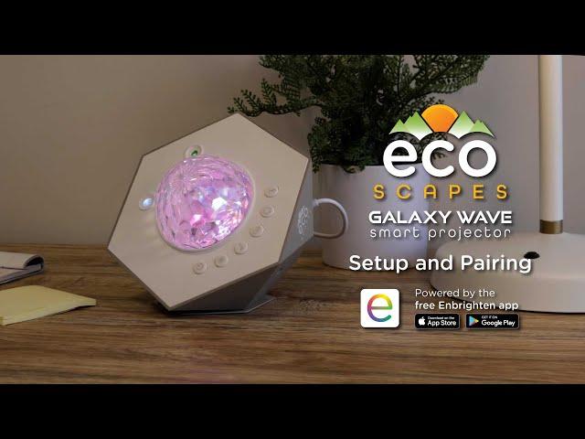 70643: EcoScapes Galaxy Wave Smart Projector - Setup & Pairing