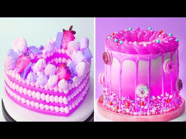 Easy & Quick Colorful Cake Decorating Tutorials | So Tasty Cake Decorating Recipes | So Easy Cakes