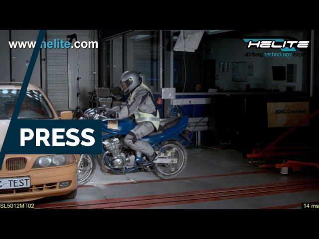 Helite Motorcycle Airbag ADAC Crash Test