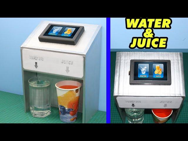 DIY Water and Juice dispenser Using ARDUINO & NEXTION || Best FYP