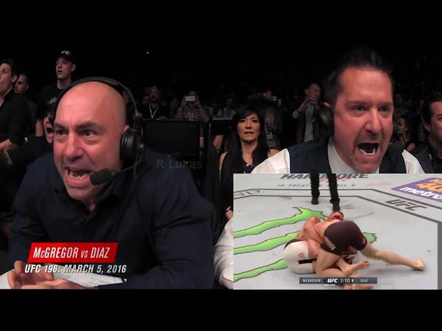 Joe Rogan Reaction To Nate Diaz Beating Conor McGregor