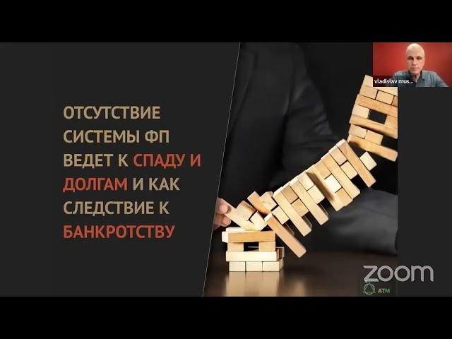 Система управления финансами. Как управлять деньгами бизнеса. Владислав Мусатов. Компания АТМ.