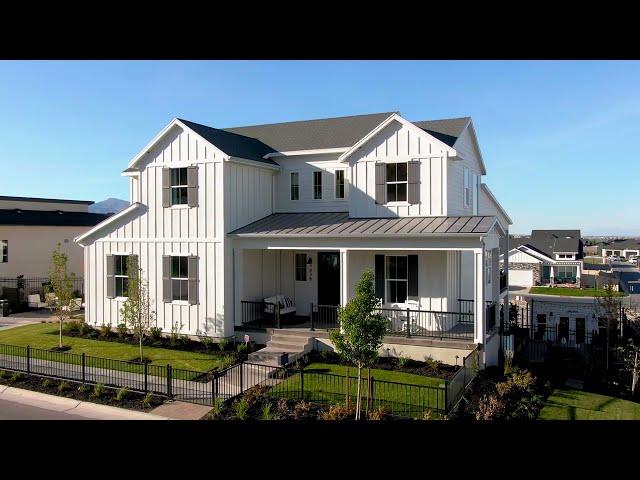 The Collet Farmhouse in Herriman, UT, Model Home Tour by Toll Brothers