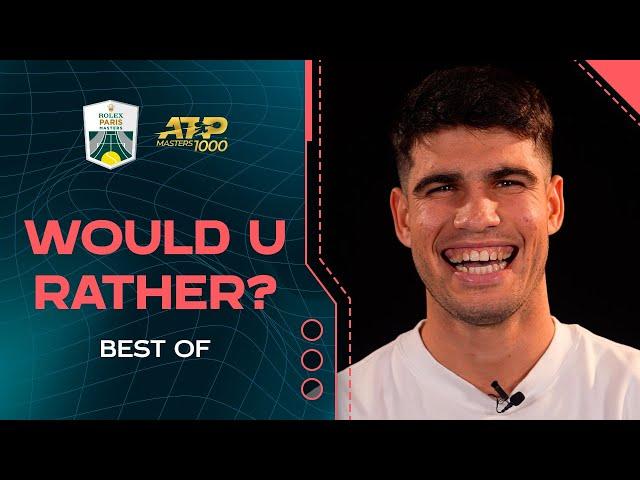 Would you rather? Tu préfères ? Best of | Rolex Paris Masters 2023