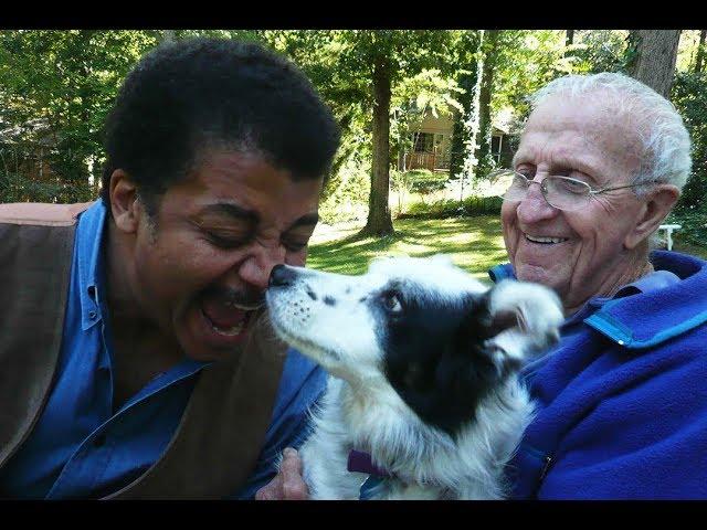 Chaser the Dog Shows Off Her Smarts to Neil deGrasse Tyson