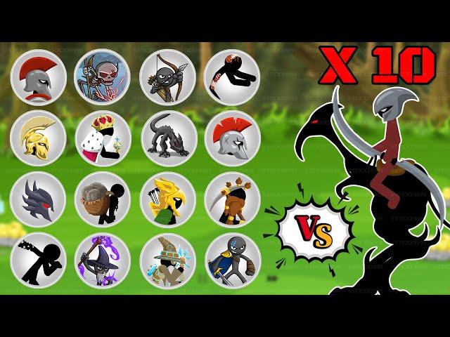 STICK WAR 3 : 9 Teams Fight for Survival Against 10 Ripriders ️ STICK WAR SAGA HACK  Stickx9999