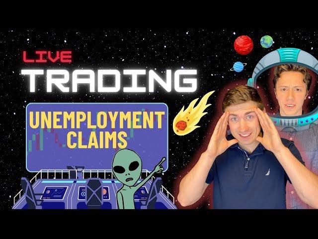 Live Trading Unemployment Claims | GOLD, USD, SPX500 & More!