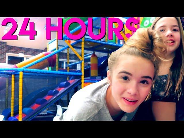 WE STAYED OVERNIGHT IN A SOFTPLAY - 24 HOUR CHALLENGE