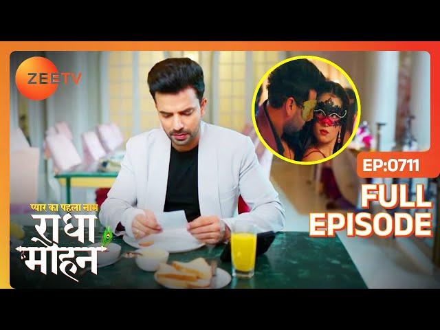 Radhika और Mohan की फोटो देख भड़क गया Yug - Pyar Ka Pehla Naam: Radha Mohan - Full Ep 711 - Zee Tv